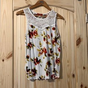 Rock and roll Tank Top lace